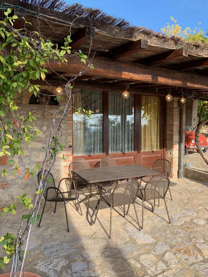 דירות קסטלינה אין קיאנטי Residenza Cornino מראה חיצוני תמונה